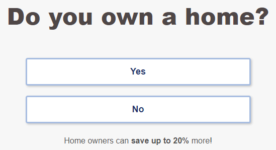 Answer this question "Do you have a home".